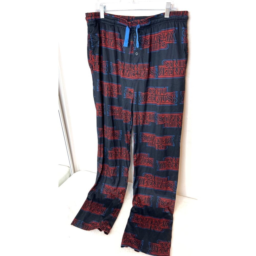 Stranger Things Men's Size XXL Pajama Sleep Pants Worn Once Netflix